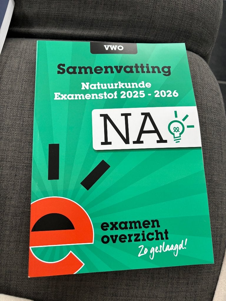 VWO Samenvatting Natuurkunde Examenstof 2025-2026, Boeken, Ophalen, VWO, Natuurkunde