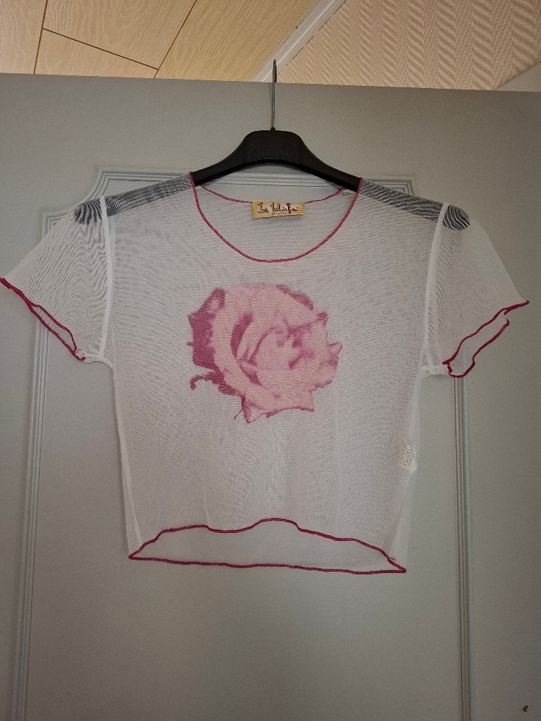 Prachtige nieuwe Top Les Julies Paris, Nieuw, Ophalen of Verzenden, Korte mouw, Roze
