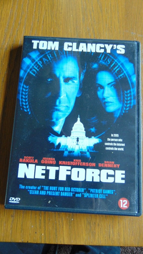 Net force dvd zgan, Vanaf 16 jaar, Ophalen of Verzenden, Gebruikt