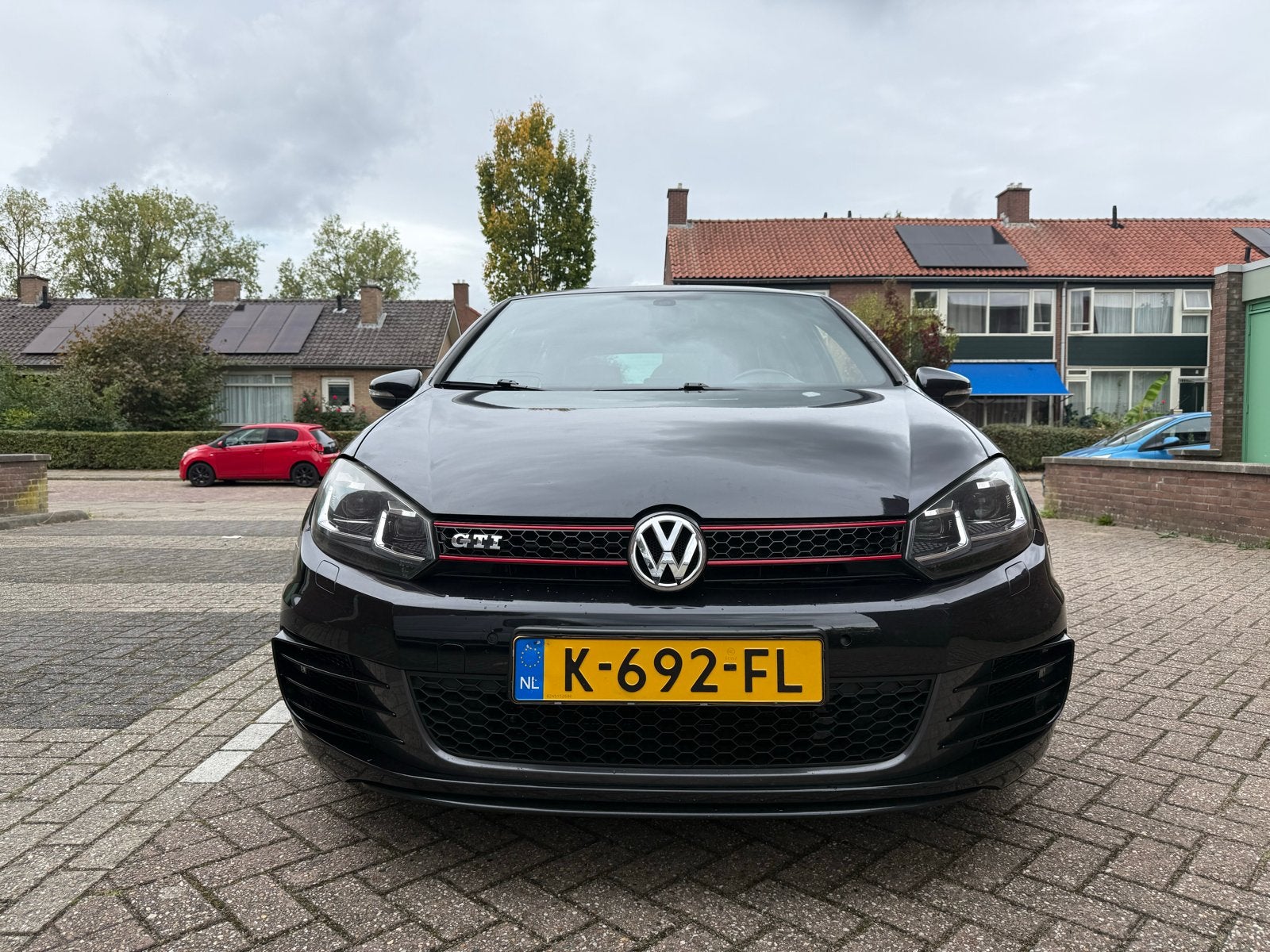 Volkswagen Golf 2.0 GTI 155KW DSG 2009 Zwart, Auto's, Zwart, 4 cilinders, Zwart, 1314 kg