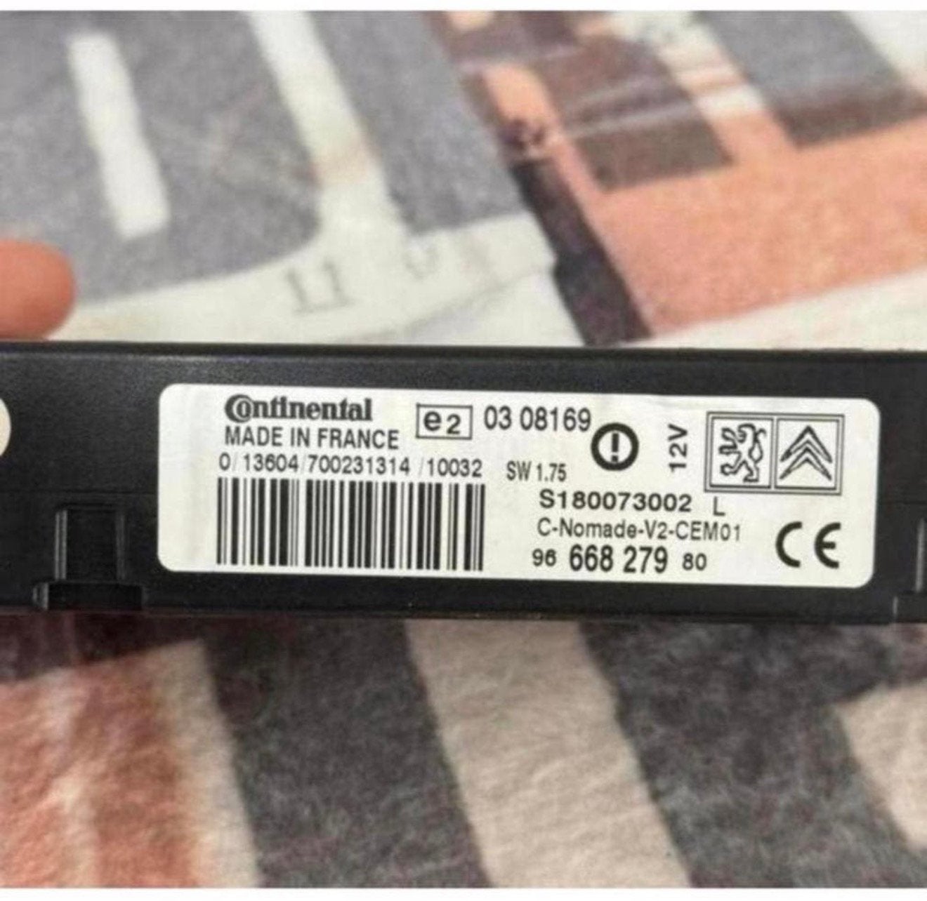 Citroen Peugeot 09-15 Bluetooth Control Module 9666827980, M, Ophalen of Verzenden, Zo goed als nieuw, M