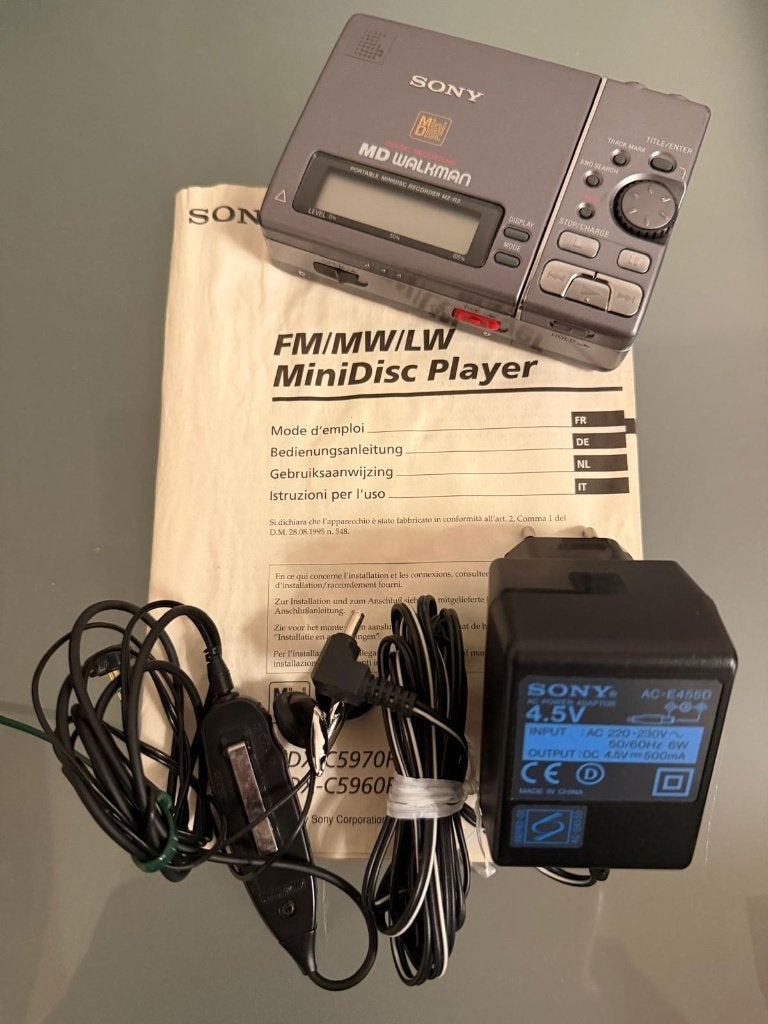 Sony MD Walkman MZ-R3 MiniDisc Recorder, Ophalen of Verzenden, Minidisc-recorder