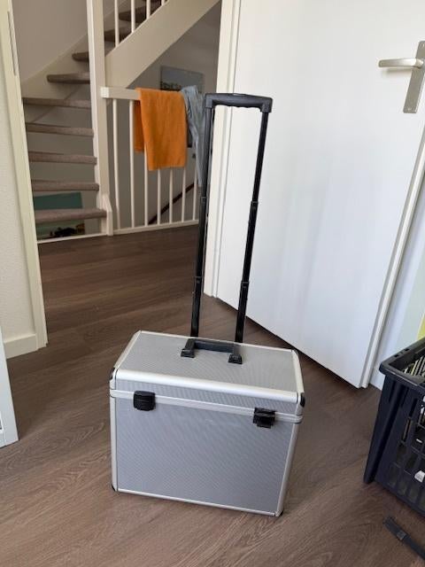 rolkoffer kantoor, Computers en Software, Laptoptassen, Ophalen, 17 inch of meer, Zo goed als nieuw, Trolleytas