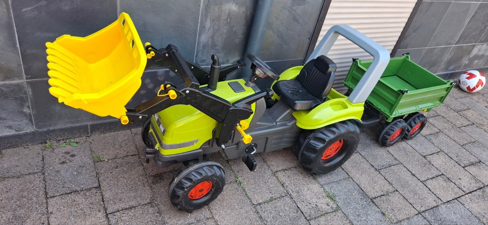 Rolly Toys Tractor met aanhanger, Ophalen, Zo goed als nieuw, Overige merken