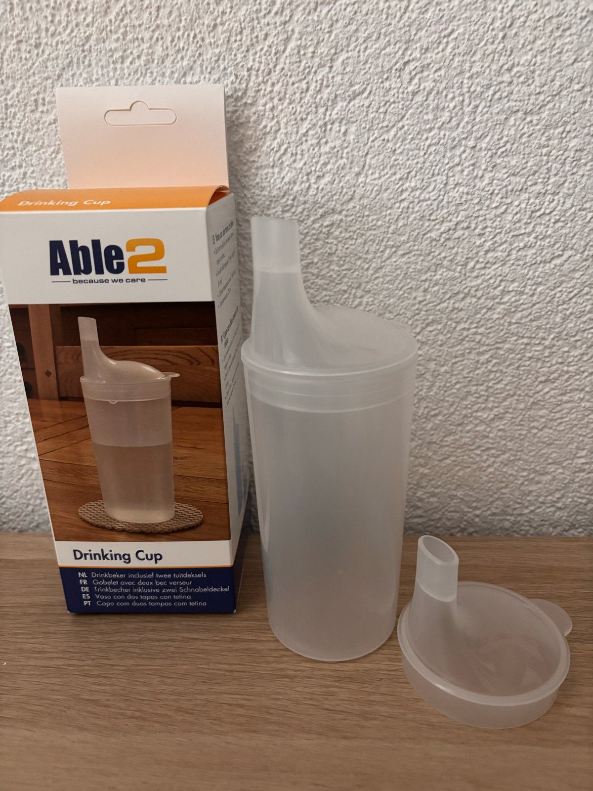 Drinkbeker met twee tuitdeksels, Ophalen of Verzenden, Nieuw