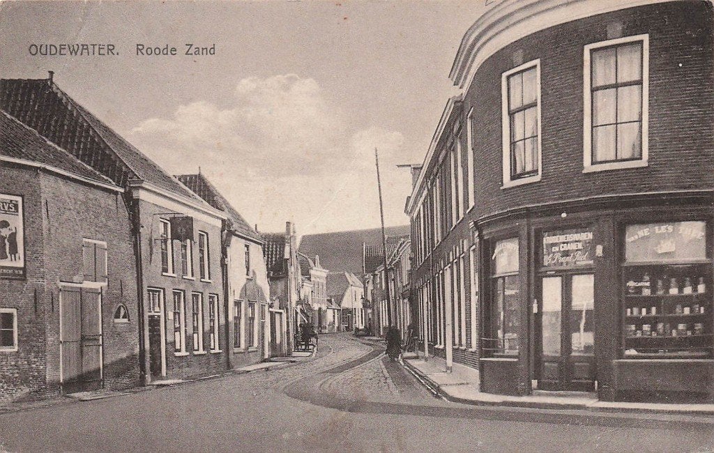 JP057 Oudewater Roode Zand ca 1920, Verzenden, Voor 1920, Gelopen, Utrecht