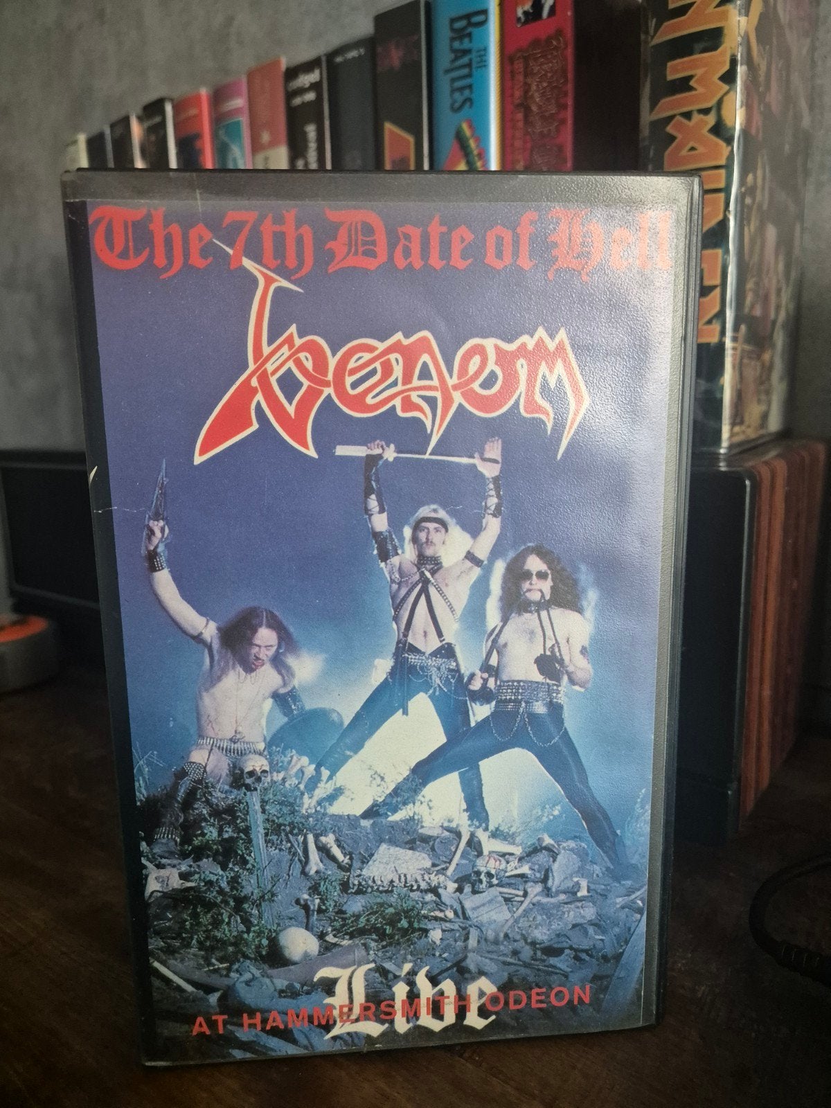 Venom - The 7th Date of Hell Live VHS (1984), Cd's en Dvd's, Vanaf 16 jaar, Overige genres, Ophalen of Verzenden, VHS