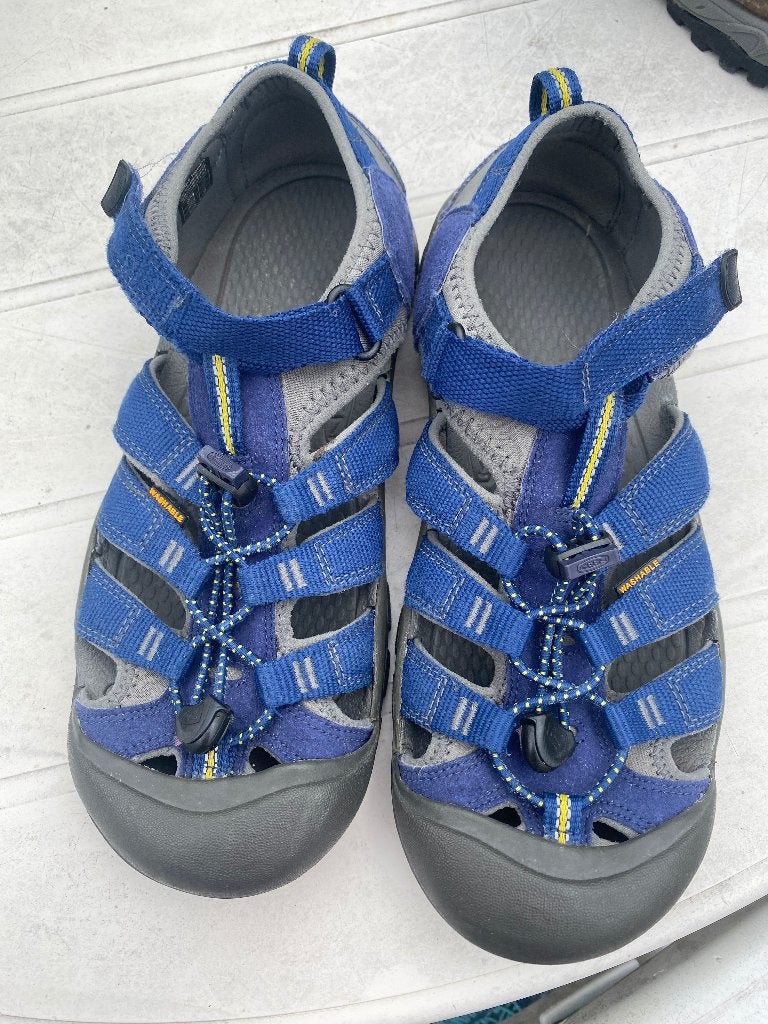 Mooie Keen sandalen mt 39, als nieuw, Sandalen, Blauw, Ophalen of Verzenden, Zo goed als nieuw