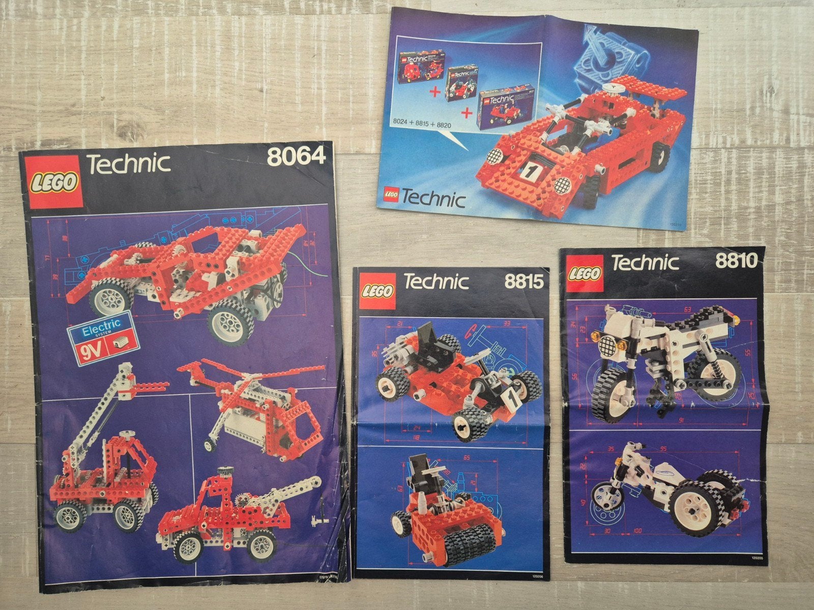 lego technic instructie boekjes, Ophalen of Verzenden