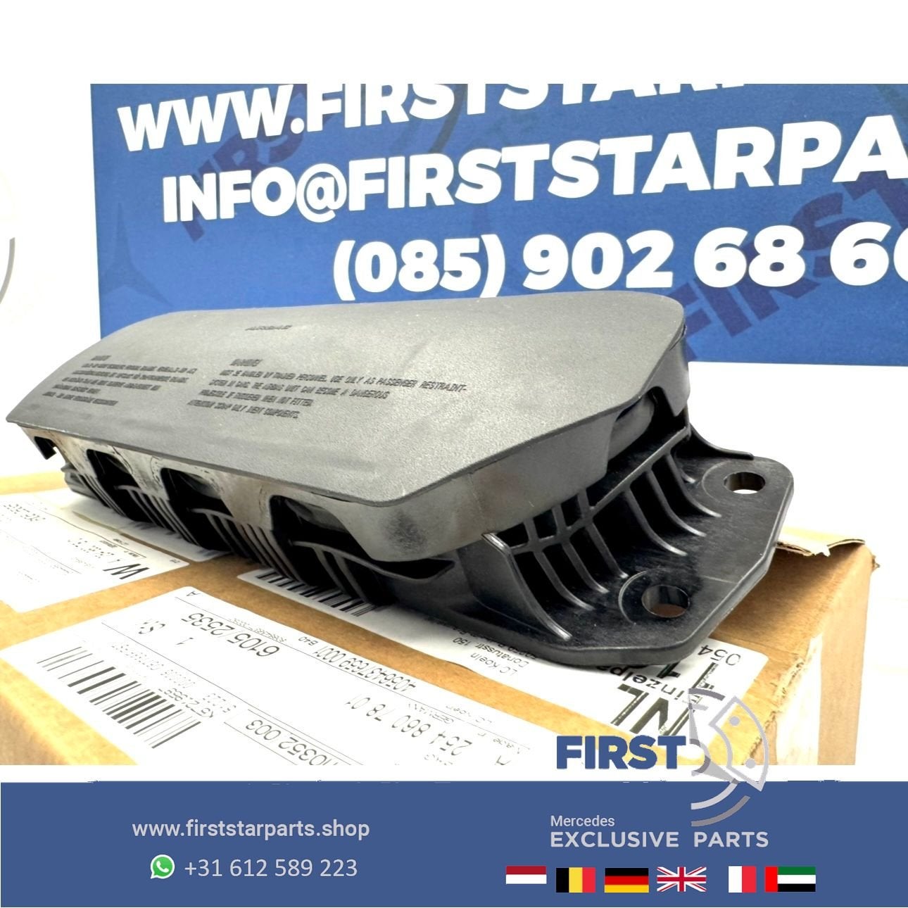 A2548607801 W254 GLC KNIE AIRBAG Mercedes GLC X254 C254 Klas, Gebruikt, -, Ophalen of Verzenden, -
