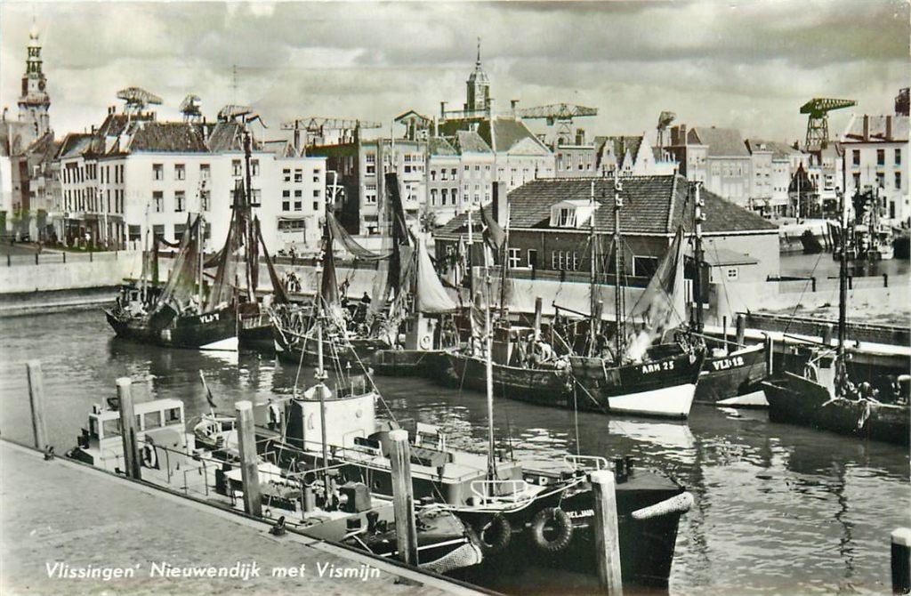 701-431-037 Vlissingen Nieuwendijk, Verzamelen, Ophalen of Verzenden, Voor 1920, Zeeland
