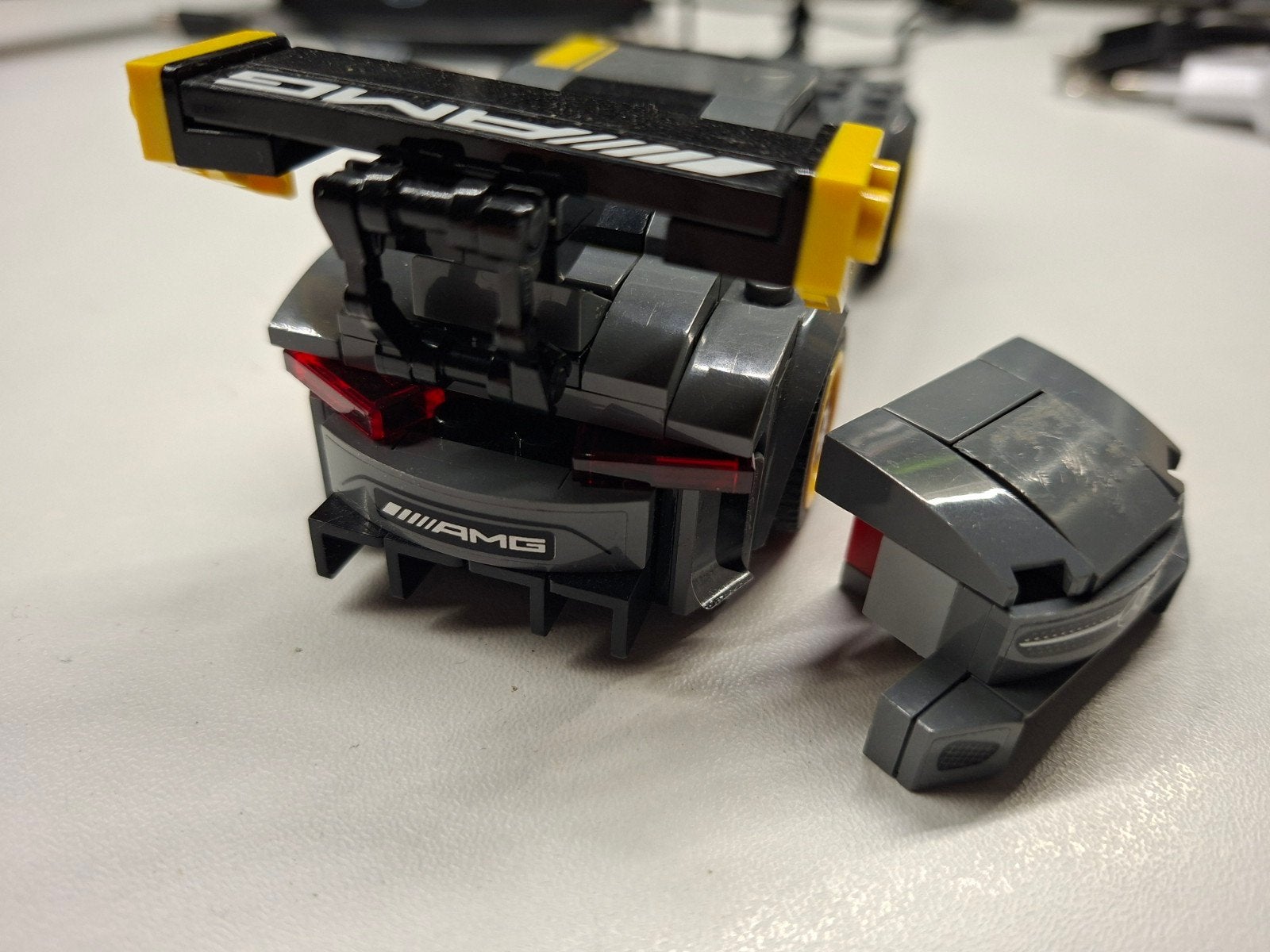 Lego Speed Champions 75877 Mercedes-AMG GT3 (geen doos/stick, Ophalen of Verzenden, Gebruikt, Overige merken