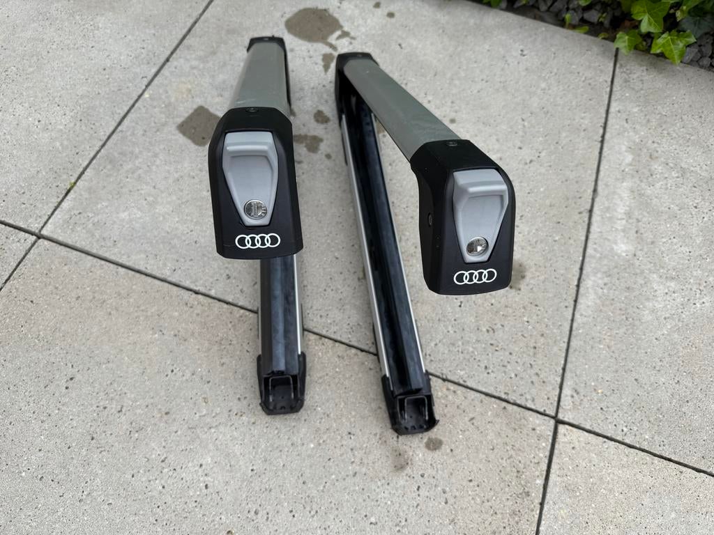 Audi skidragers voor 4 paar ski's met reservesleutel, Ophalen of Verzenden, Zo goed als nieuw
