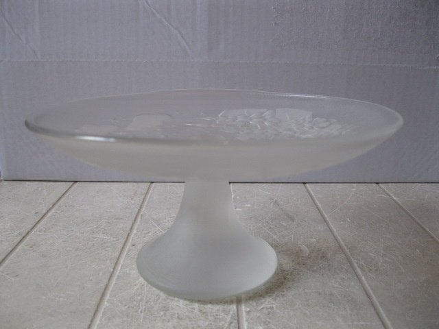 1 glazen etagėres, doorsnede 18,5 cm., Ophalen of Verzenden, Zo goed als nieuw