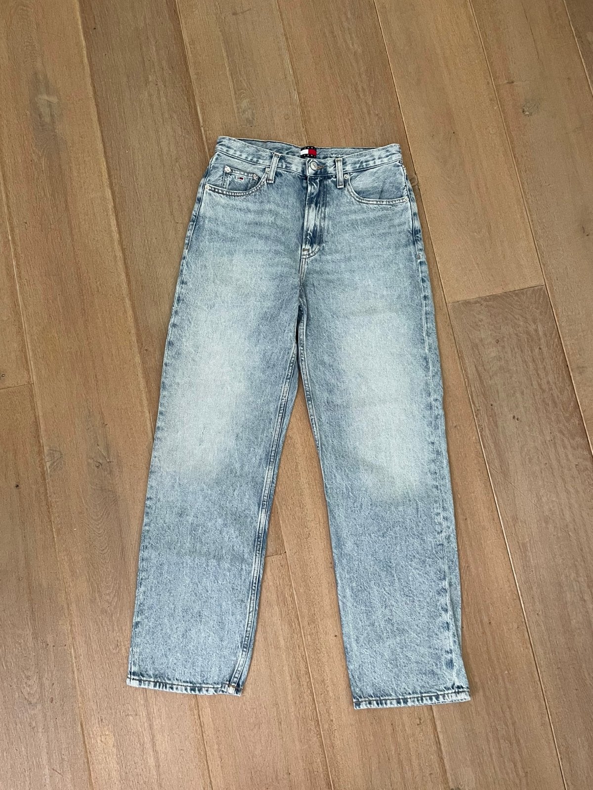 Tommy Hilfiger Layla high slim straight 29-32, Ophalen of Verzenden, Zo goed als nieuw, Blauw, W28 - W29 (confectie 36)