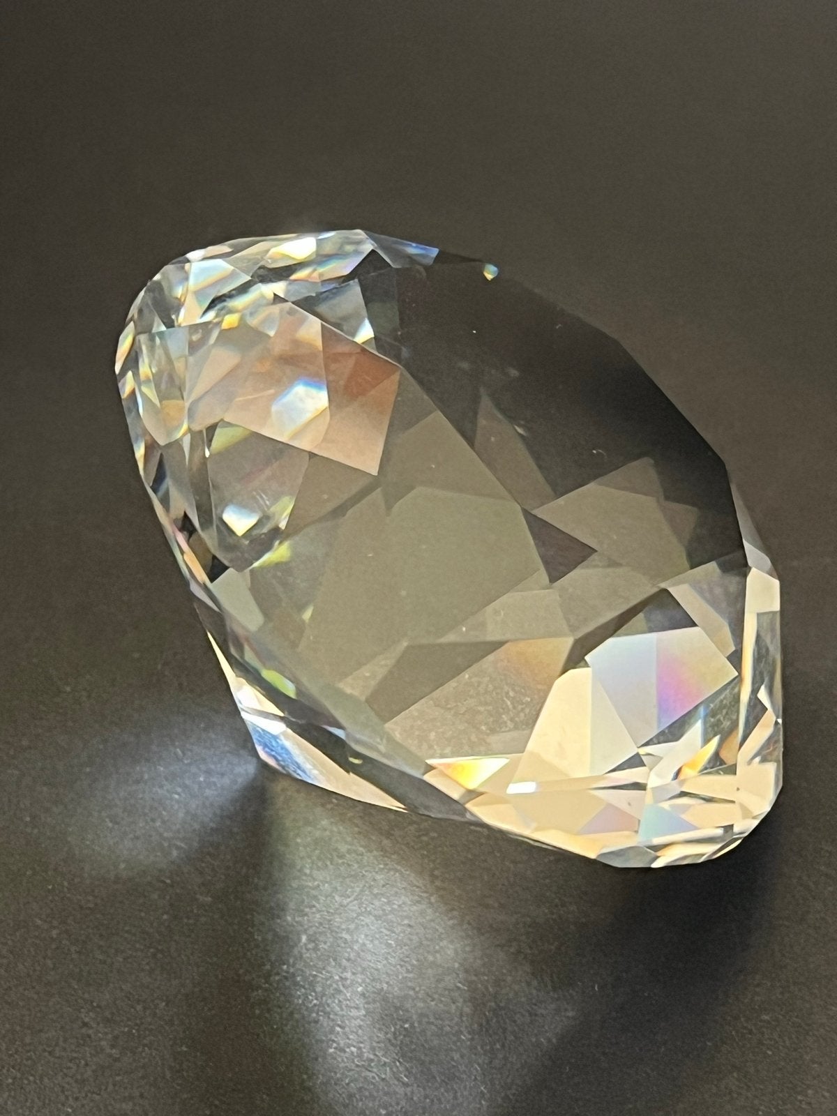 Swarovski Kristal Diamant Paperweight, Ophalen of Verzenden