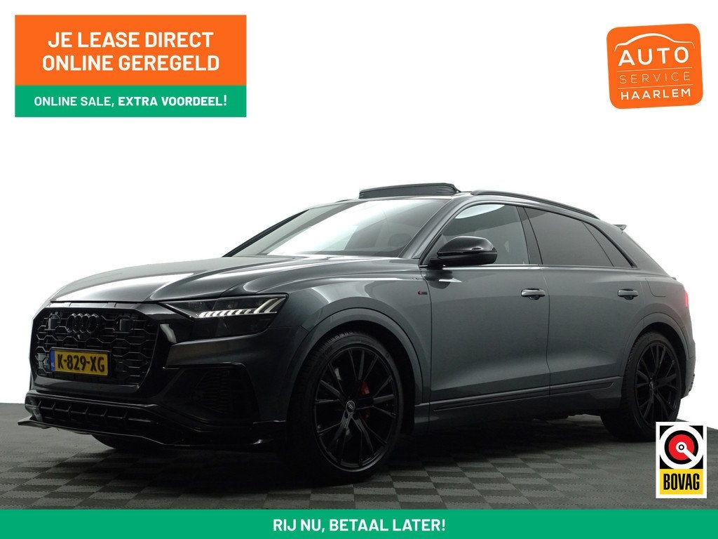 Audi Q8 55 TFSI e Quattro S Competition Aut- Panoramadak Des, Auto's, Audi, Automaat, Gebruikt, 2995 cc, Vierwielaandrijving