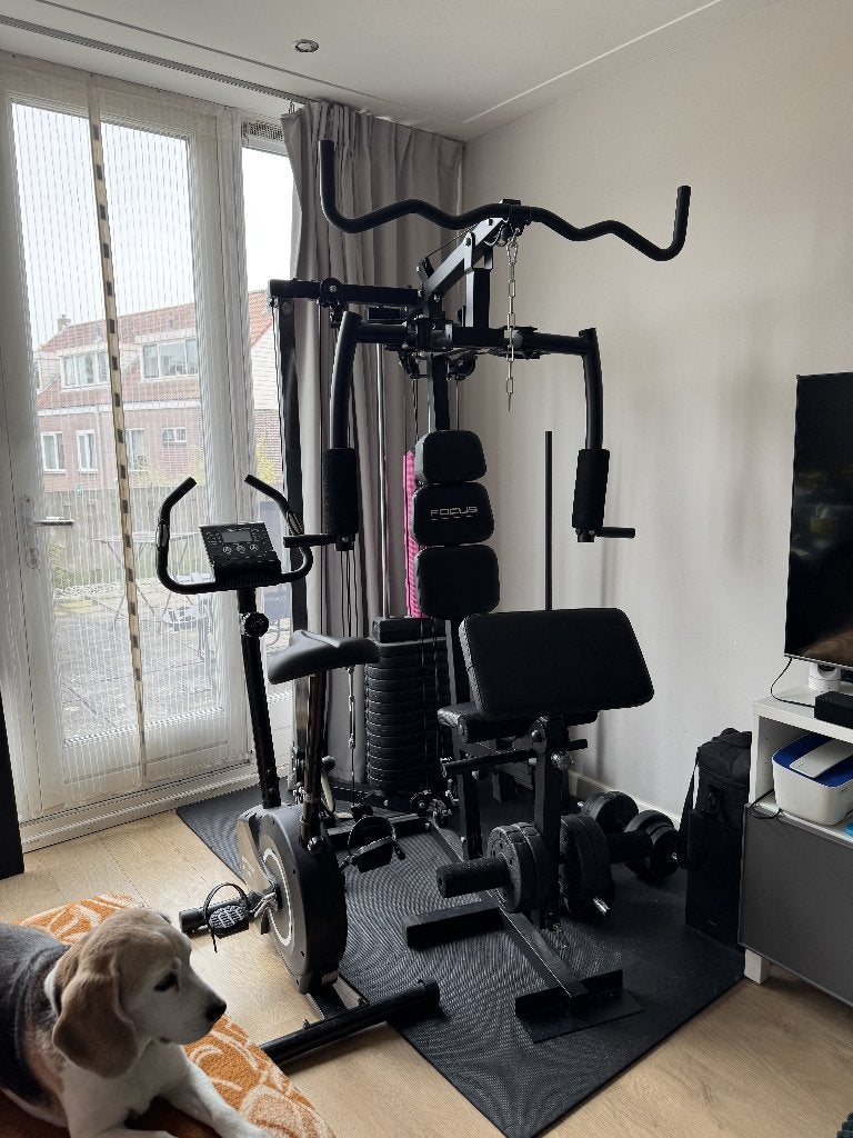 Focus Fitness Unit 6 home gym - works perfect, pick-up only, Ophalen, Benen, Krachtstation, Zo goed als nieuw