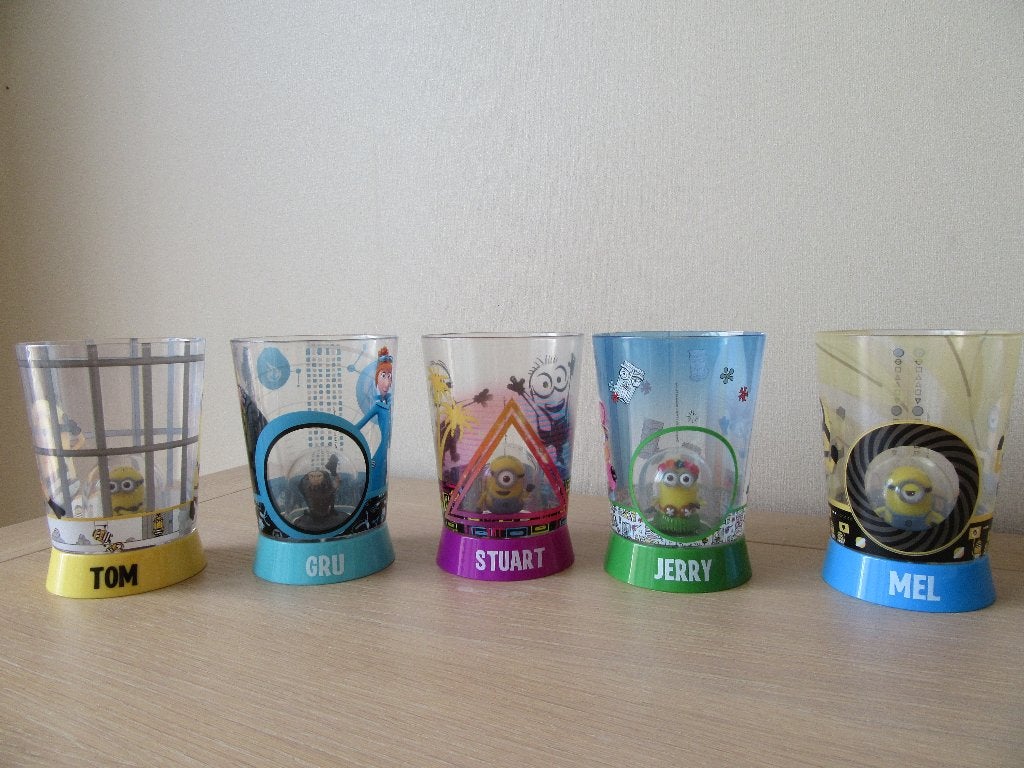 Minions drink bekers met figuurtjes, Ophalen of Verzenden, Nieuw, Jongen of Meisje