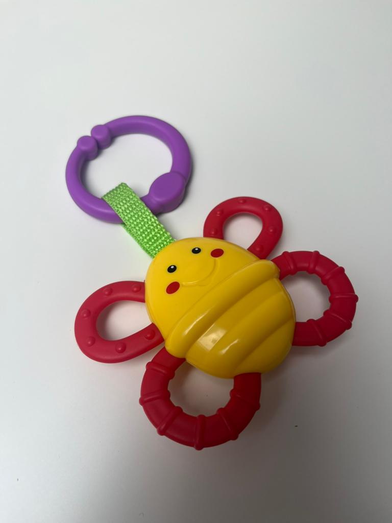 Wagen hanger, speelgoed, rammelaar, Ophalen of Verzenden, Zo goed als nieuw, Rammelaar