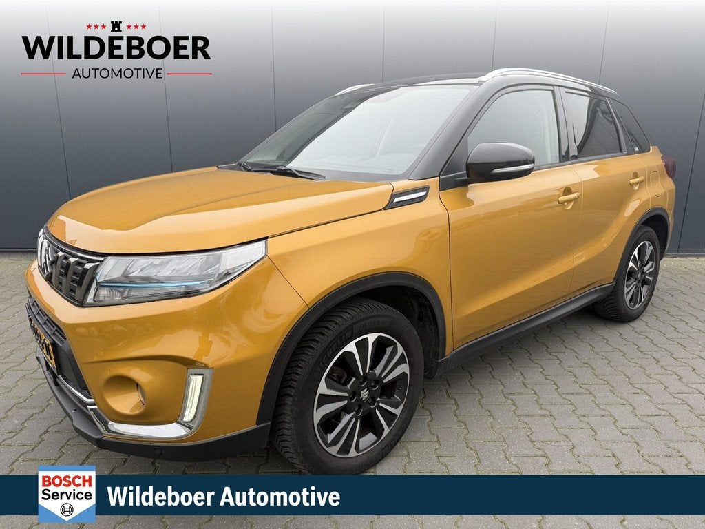 Suzuki Vitara 1.4 Boosterjet Style Smart Hybrid + NAVI + CLI, Auto's, Suzuki, Gebruikt, 4 cilinders, 129 pk, 400 kg