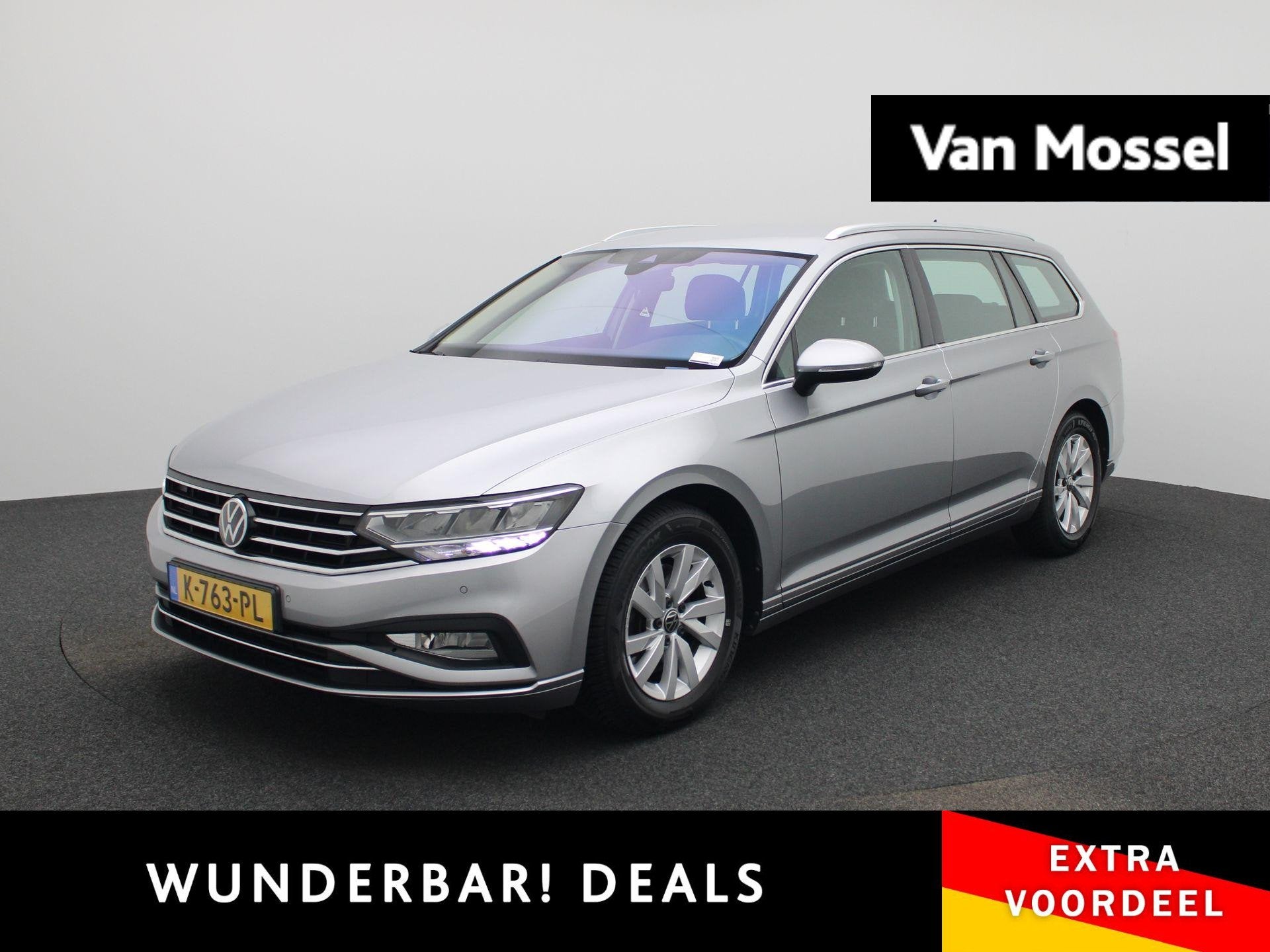 Volkswagen Passat Variant 1.5 TSI Business 150 PK | Automaat, Auto's, Volkswagen, 12 maanden, 4 cilinders, 1600 kg, Zilver of Grijs