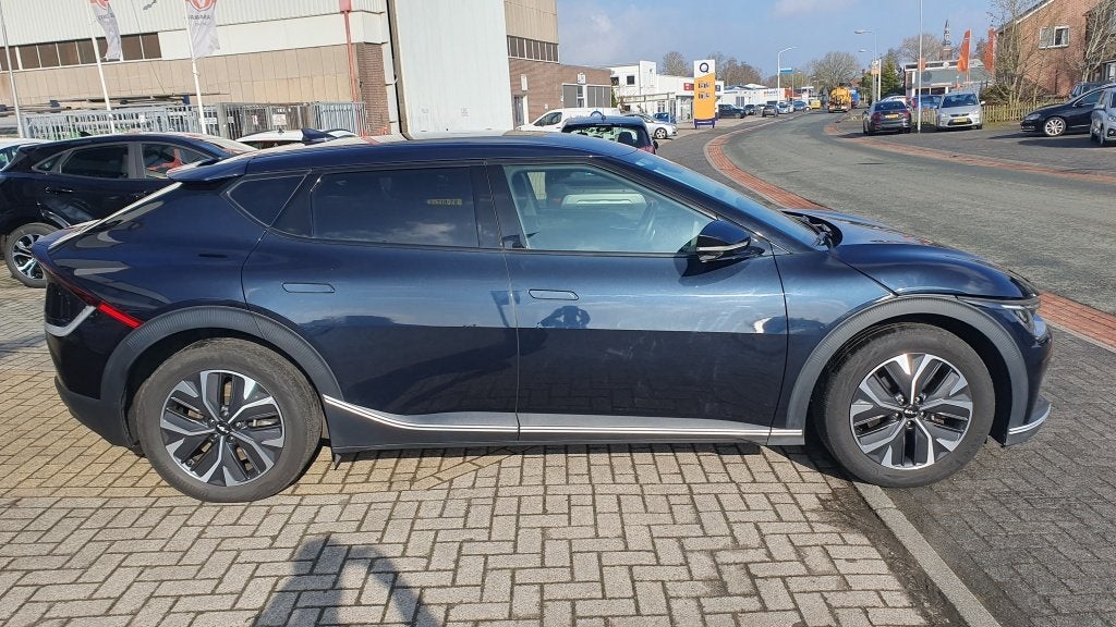 Kia Ev6 58 kWh | Warmtepomp | Trekhaak | SOH100% (bj 2021), Auto's, Kia, Automaat, 12 maanden, Gebruikt, 750 kg