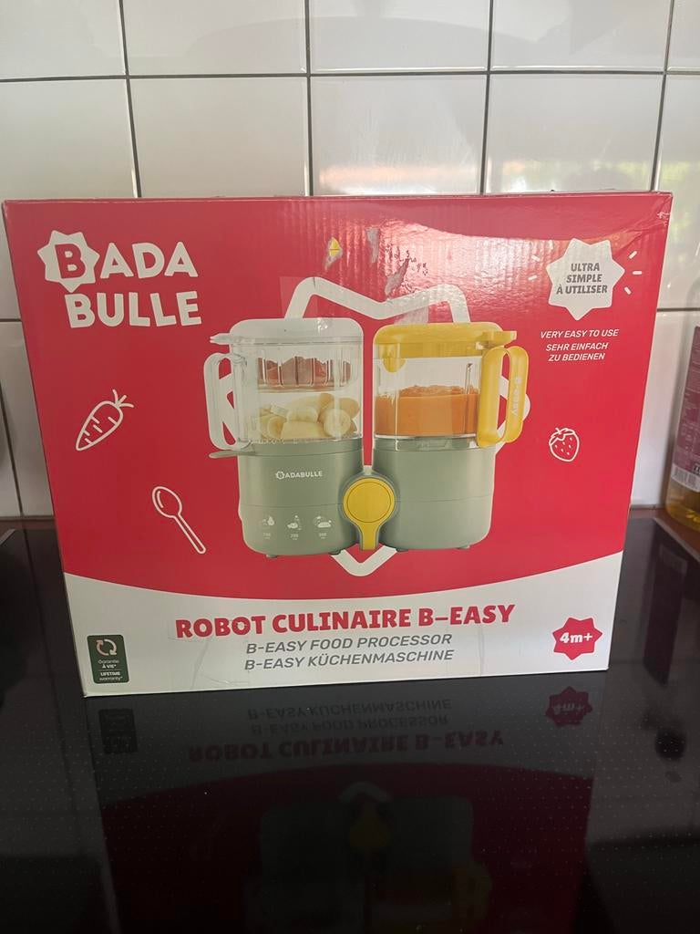 Badabulle B-Easy Robot Culinaire - Babyvoedingmachine, Ophalen of Verzenden, Zo goed als nieuw, Blender