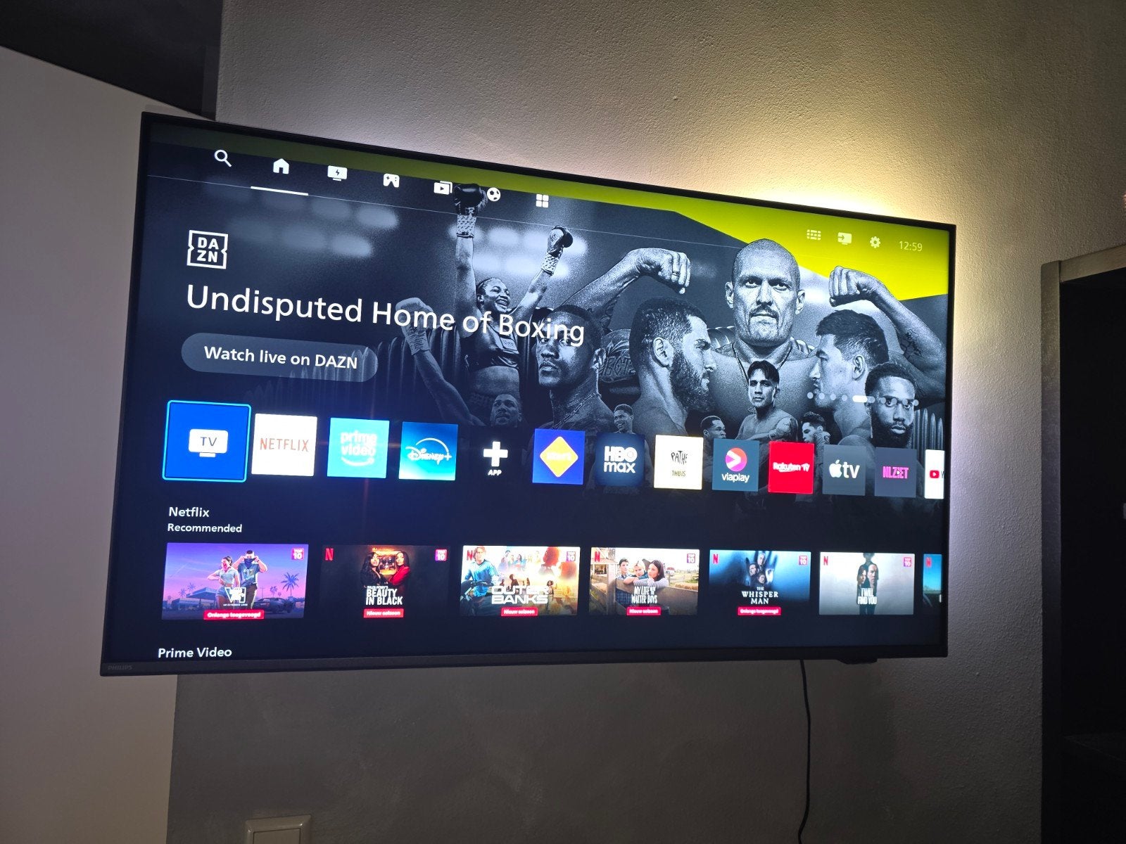 Philips The One 50PUS9000/12 – 50 inch 4K QLED Ambilight, Ophalen, Philips, QLED, Zo goed als nieuw