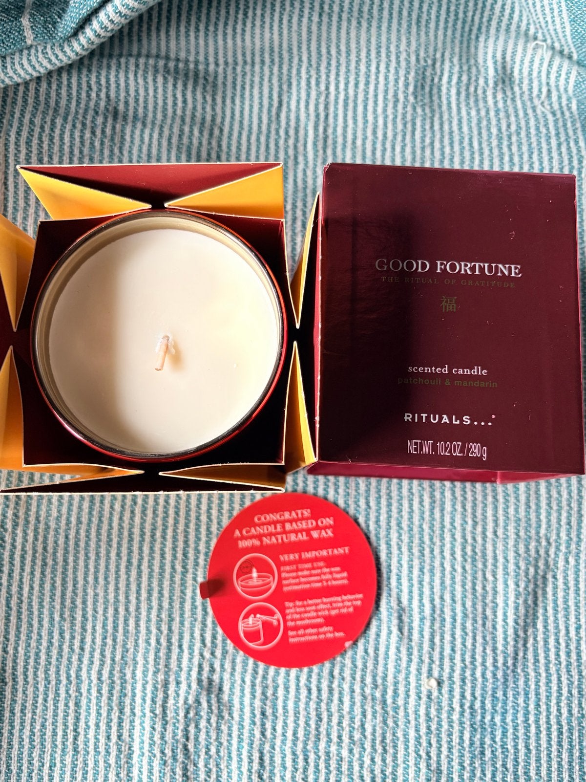 Rituals Good Fortune Kaars - Patchouli & Mandarijn, Meerkleurig, Ophalen of Verzenden, Rituals, Kaars