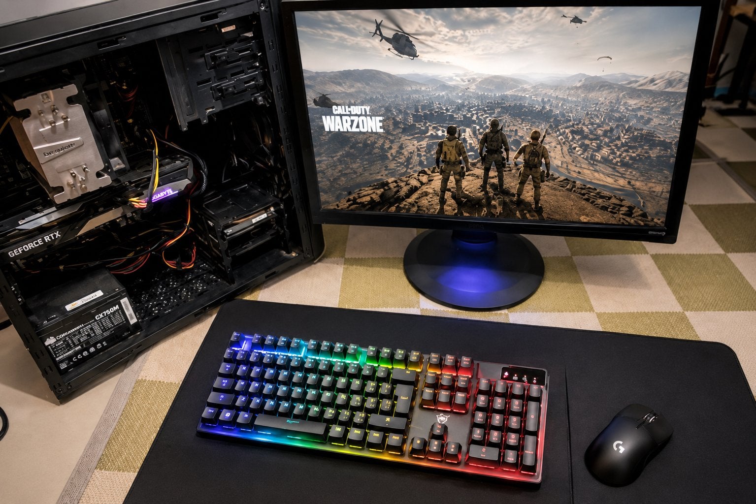 Complete Gaming Set: RTX 3060 Ti | i7 | 32GB RAM | SSD, Computers en Software, Ophalen, Gebruikt
