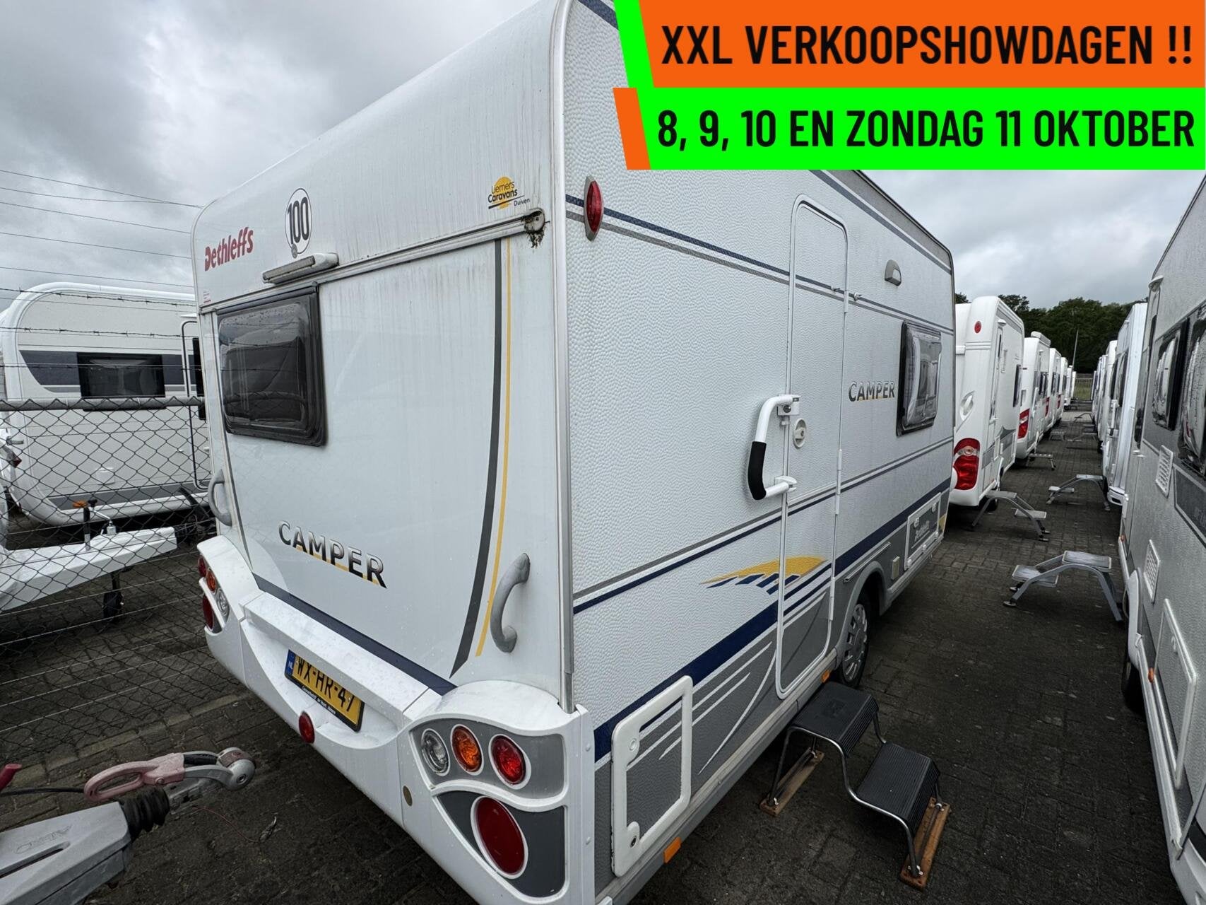Dethleffs CAMPER 395 HK, RONDZIT, VOORTENT, MOVER,EINDKEUKEN, Rondzit, Tot en met 2, Bedrijf, 750 - 1000 kg