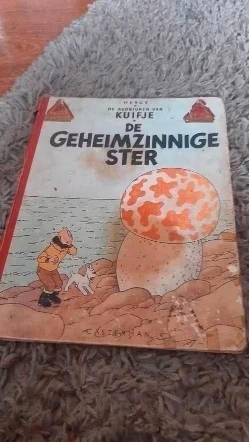 Kuifje: De Geheimzinnige Ster (Vintage Stripboek), Boeken, Eén stripboek, Ophalen of Verzenden, Gelezen, Hergé