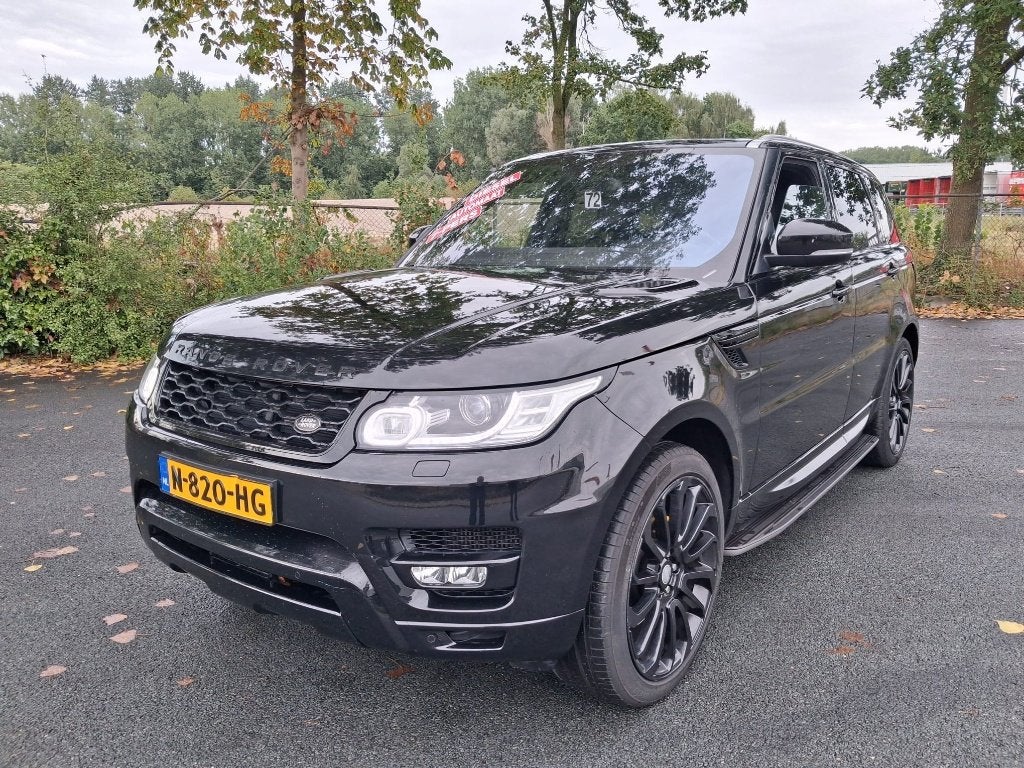 Land Rover Range Rover (sport) 3.0 Tdv6 258pk Commandshift, Auto's, Automaat, Euro 5, Open dak, Zwart