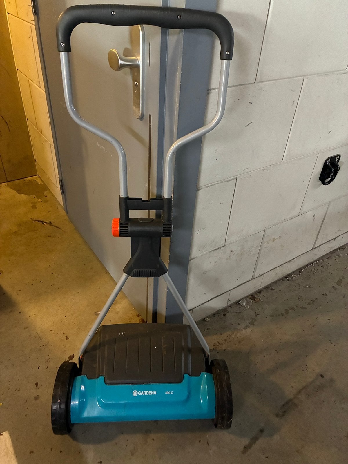 Grasmaaier Gardena 400c, Tuin en Terras, Kooimesmaaier, Ophalen, Gebruikt, Handgrasmaaier