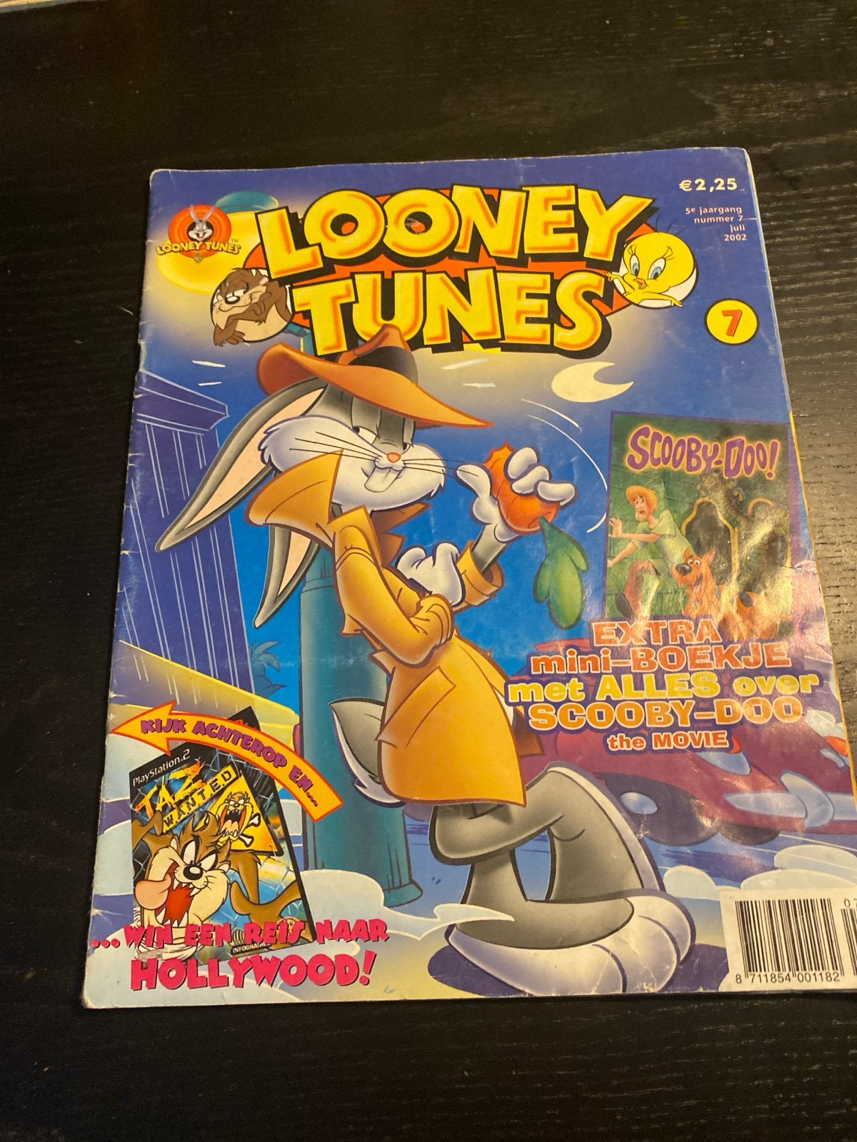 Looney Tunes Stripboek - Juli 2002 met Scooby-Doo mini-boekj, Eén stripboek, Ophalen, Gelezen