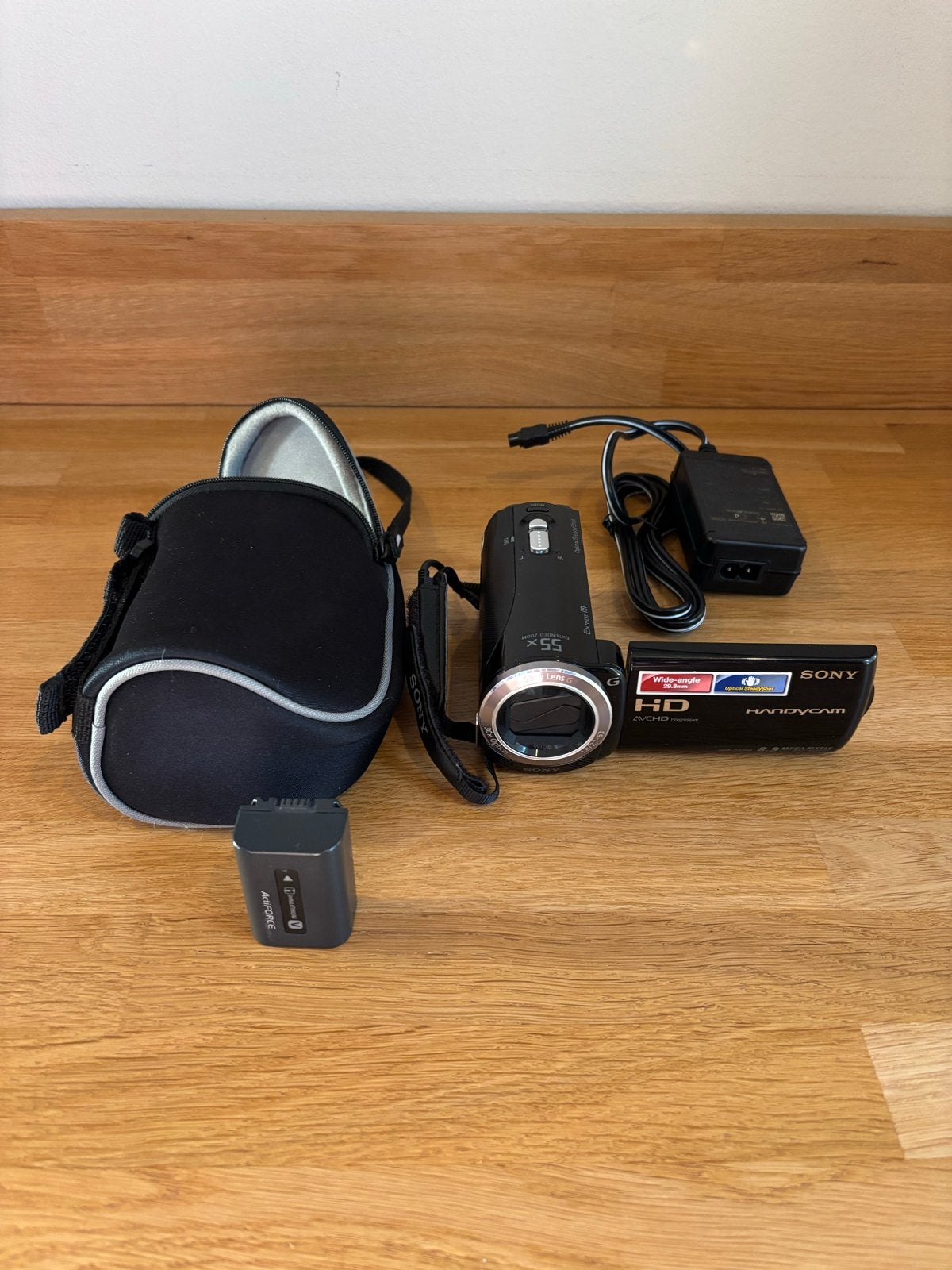Sony Handycam HDR-CX250 Camcorder met 55x optische zoom, Full HD, 20x of meer, Overige soorten, Ophalen of Verzenden