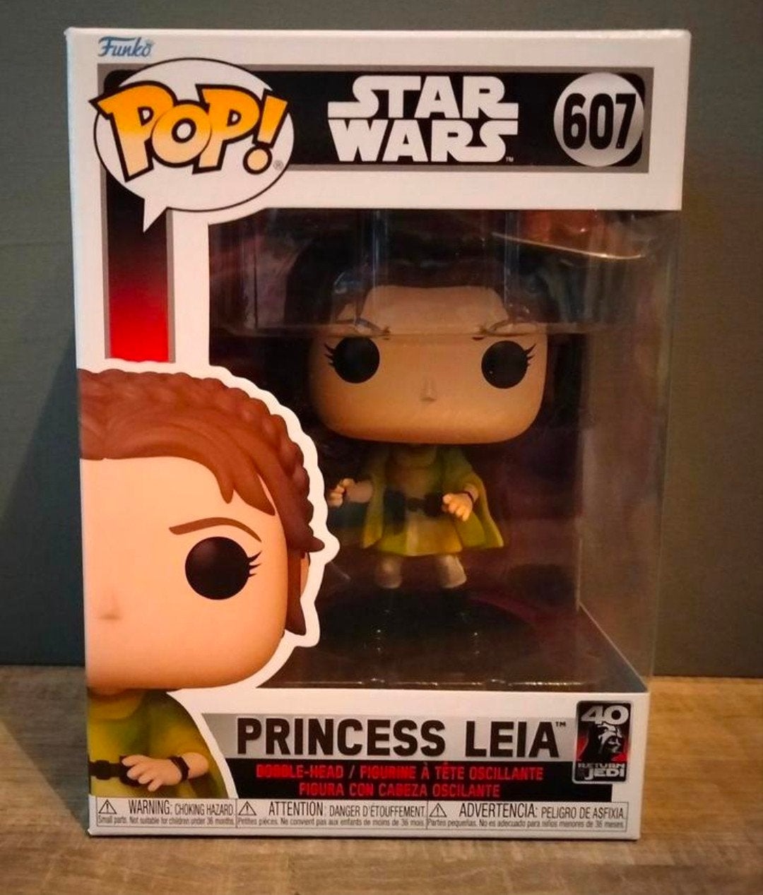 607 Princess Leia Return Of The Jedi Star Wars Funko Pop, Ophalen of Verzenden, Zo goed als nieuw