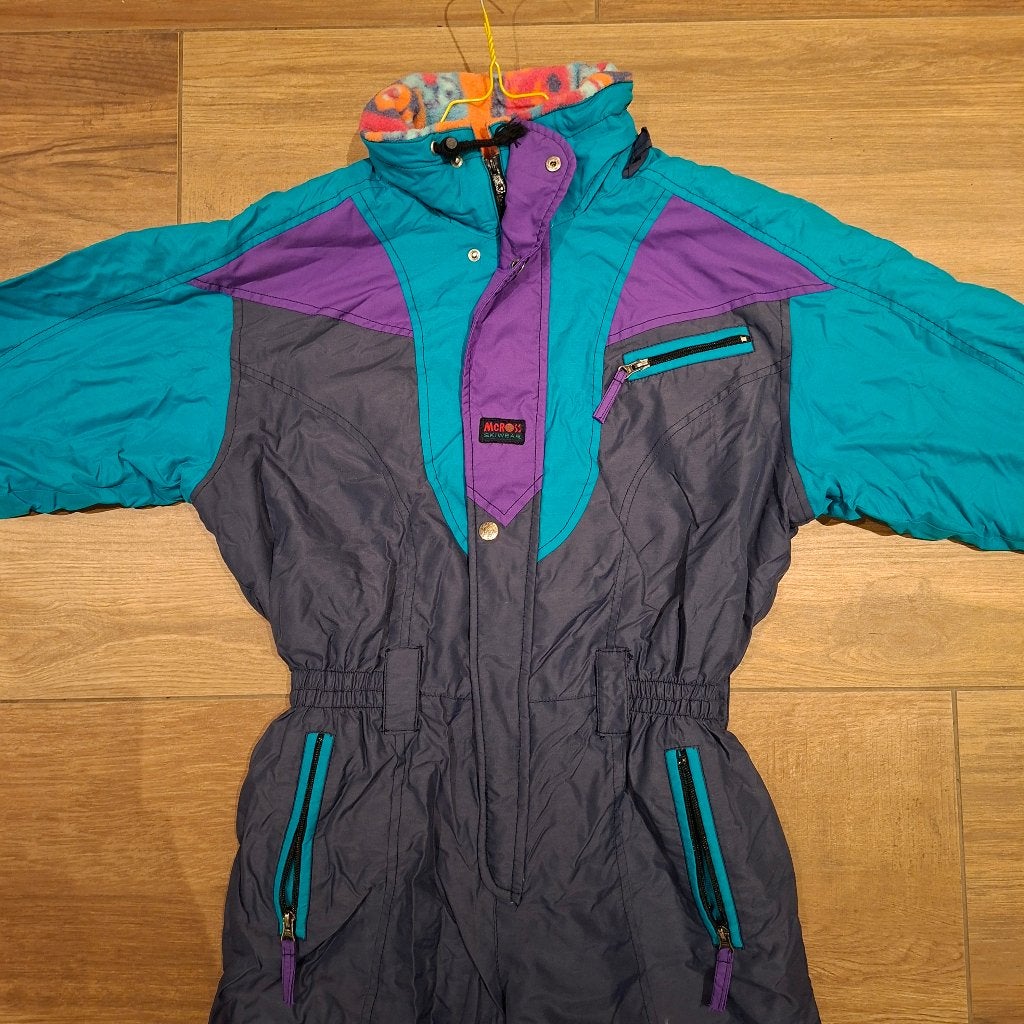 Vintage / retro 90s fout skipak maat S / 36 merk McRoss, McRoss, Ophalen of Verzenden, Maat 36 (S), Gedragen