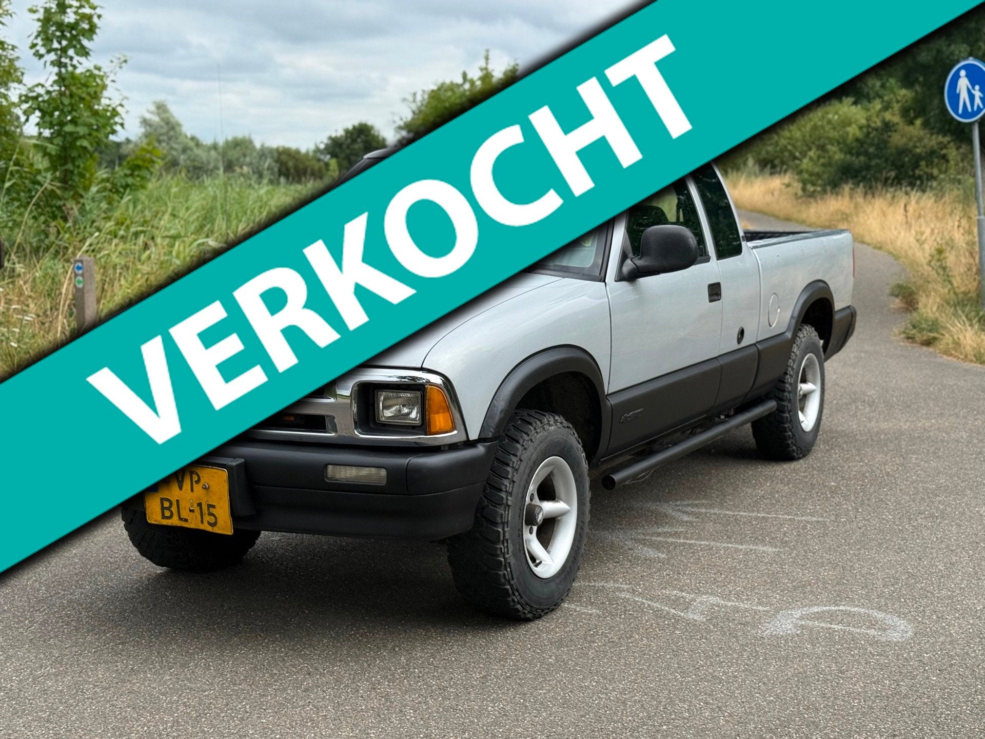 Chevrolet Pick-up S10 2.2 1SB Extended Cab Benzine/Lpg Radio, Euro 2, Achterwielaandrijving, 4 cilinders, Origineel Nederlands