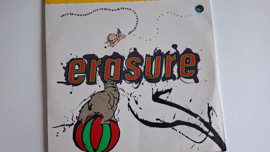 Erasure the two ring circus 2lp, Ophalen of Verzenden, Zo goed als nieuw, 12 inch