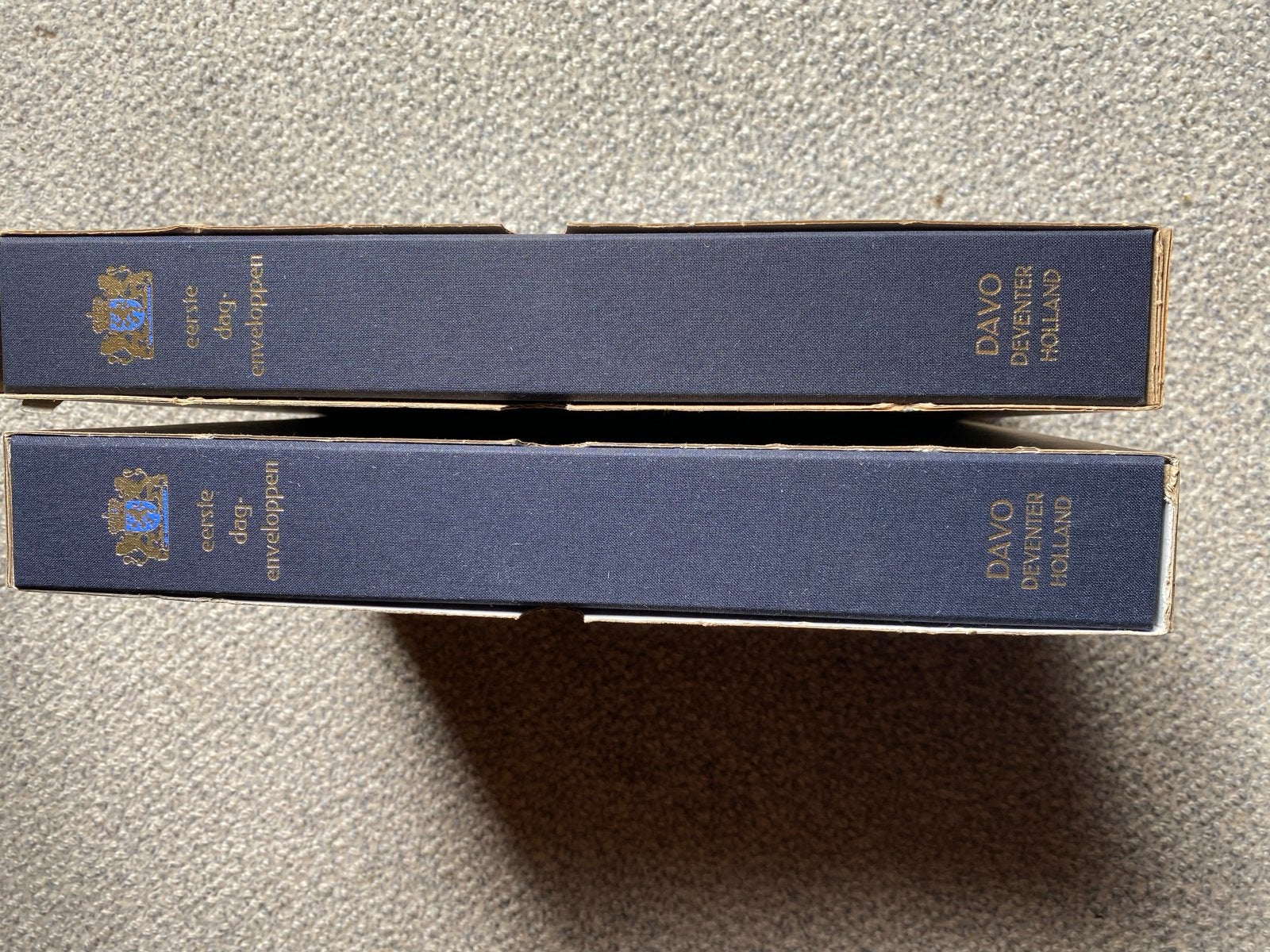 DAVO Eerste Dag Enveloppen en Postzegelverzameling, Ophalen of Verzenden, Beschreven, Nederland
