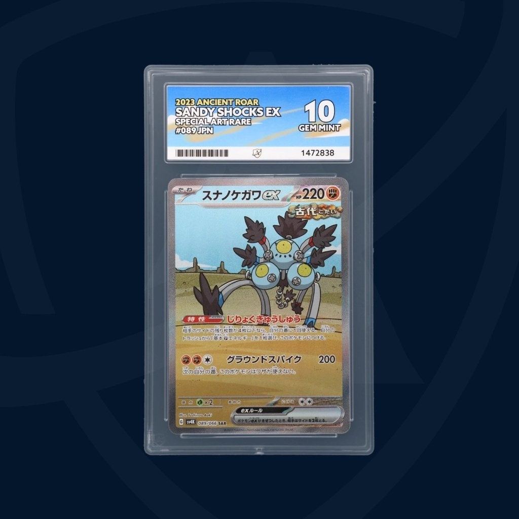 5x ACE Graded Pokémon kaarten (Hoenn & Sandy Shocks), Ophalen of Verzenden, Nieuw, Losse kaart