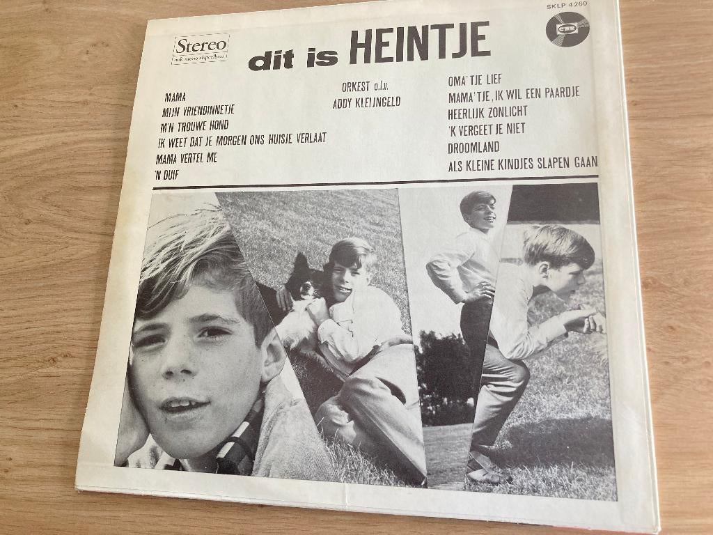LP Heintje, Cd's en Dvd's, Vinyl | Nederlandstalig, Ophalen of Verzenden, Gebruikt, Overige formaten, Levenslied of Smartlap
