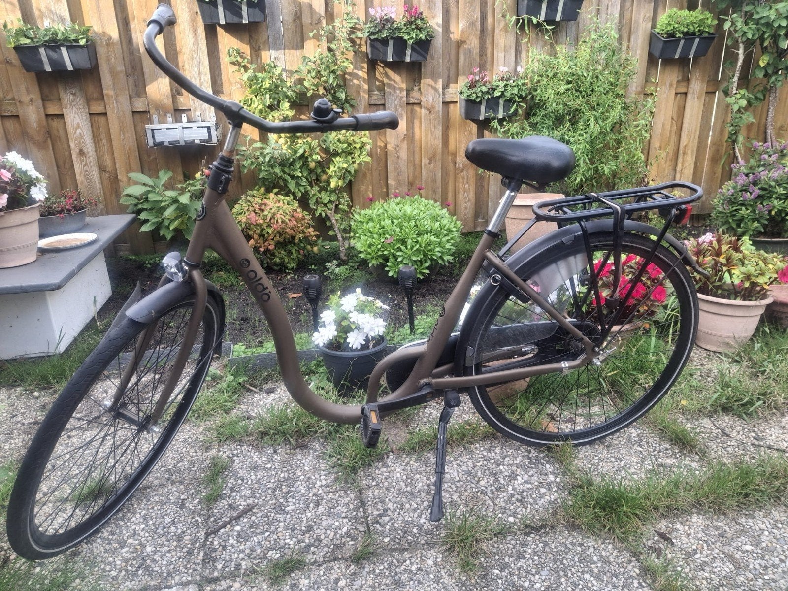 Aldo damesfiets lage instap, Fietsen en Brommers, Ophalen of Verzenden, Zo goed als nieuw, Overige merken, (Extra) lage instap