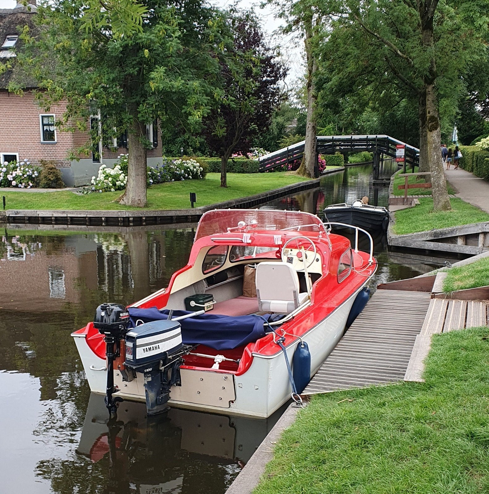 Uniek Noors Fjorden Kajuitboot. Yamaha 25pk & zgan Trailer, Watersport en Boten, Benzine, Overige merken, Kajuitboot, 35 cm