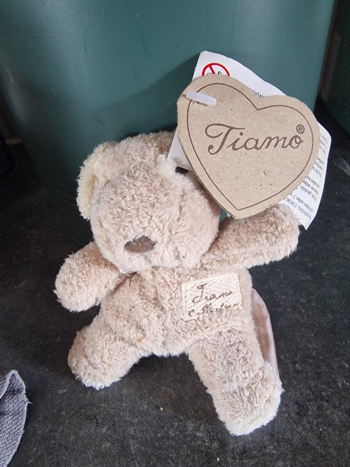 Sleutelhanger Ti Amo beertje - Nieuw met label, Verzamelen, Ophalen of Verzenden, Nieuw, Knuffel of Figuurtje