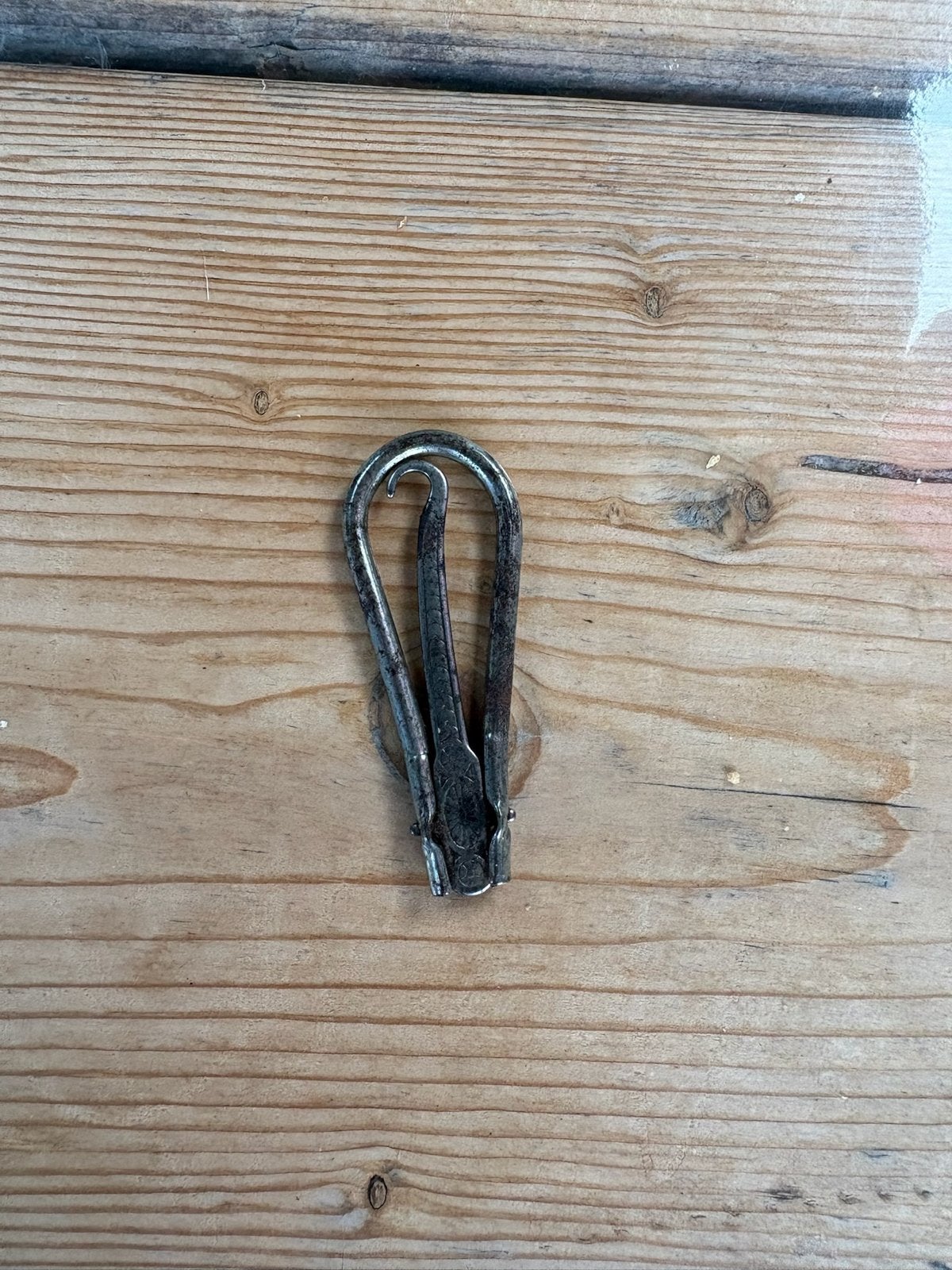 Vintage veterhaak, Antiek en Kunst, Ophalen of Verzenden