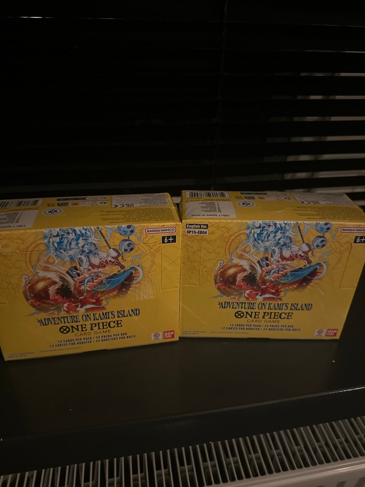 One Piece Card Game OP15 Boosterbox - Adventure on Kami's Is, Ophalen of Verzenden, Nieuw, Boosterbox