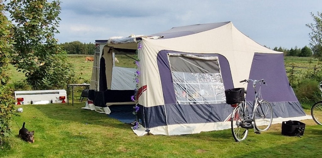 jamet vouwwagen 4 persoons, Caravans en Kamperen, Vouwwagens, Ophalen, Tot en met 4, Aanwezig, Jamet